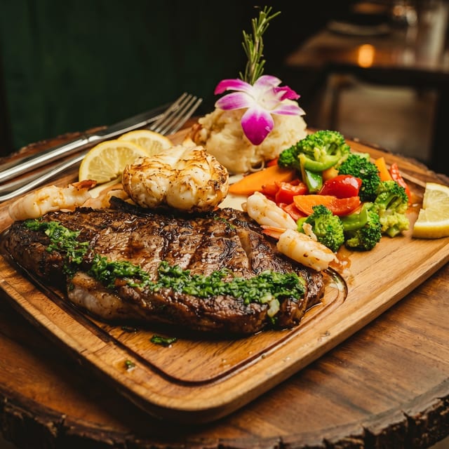 Taino Surf and Turf.