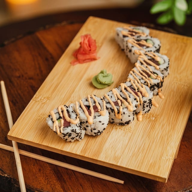 Spicy Tuna Roll.